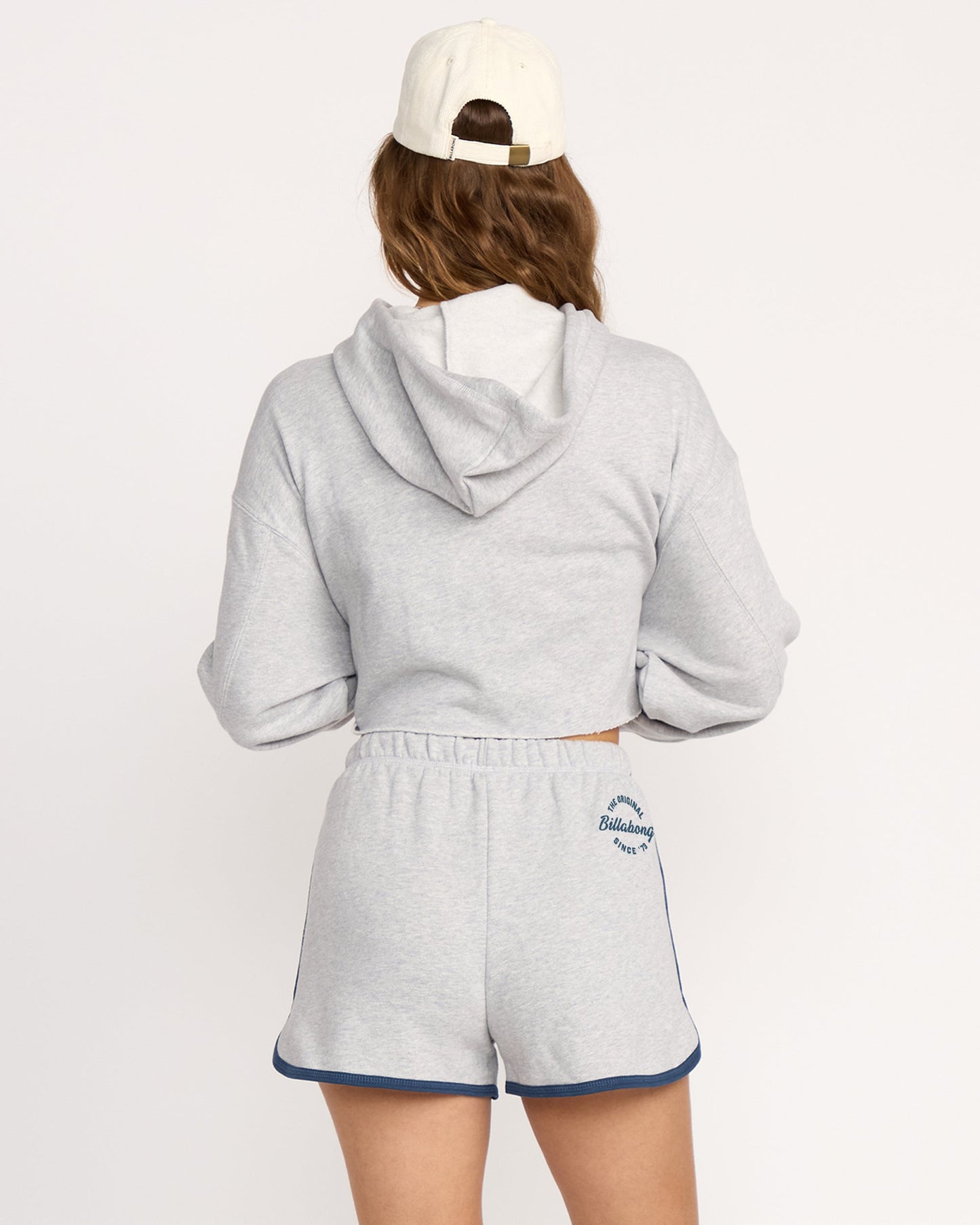 Triple Palms Dolphin Shorts - Heather Grey