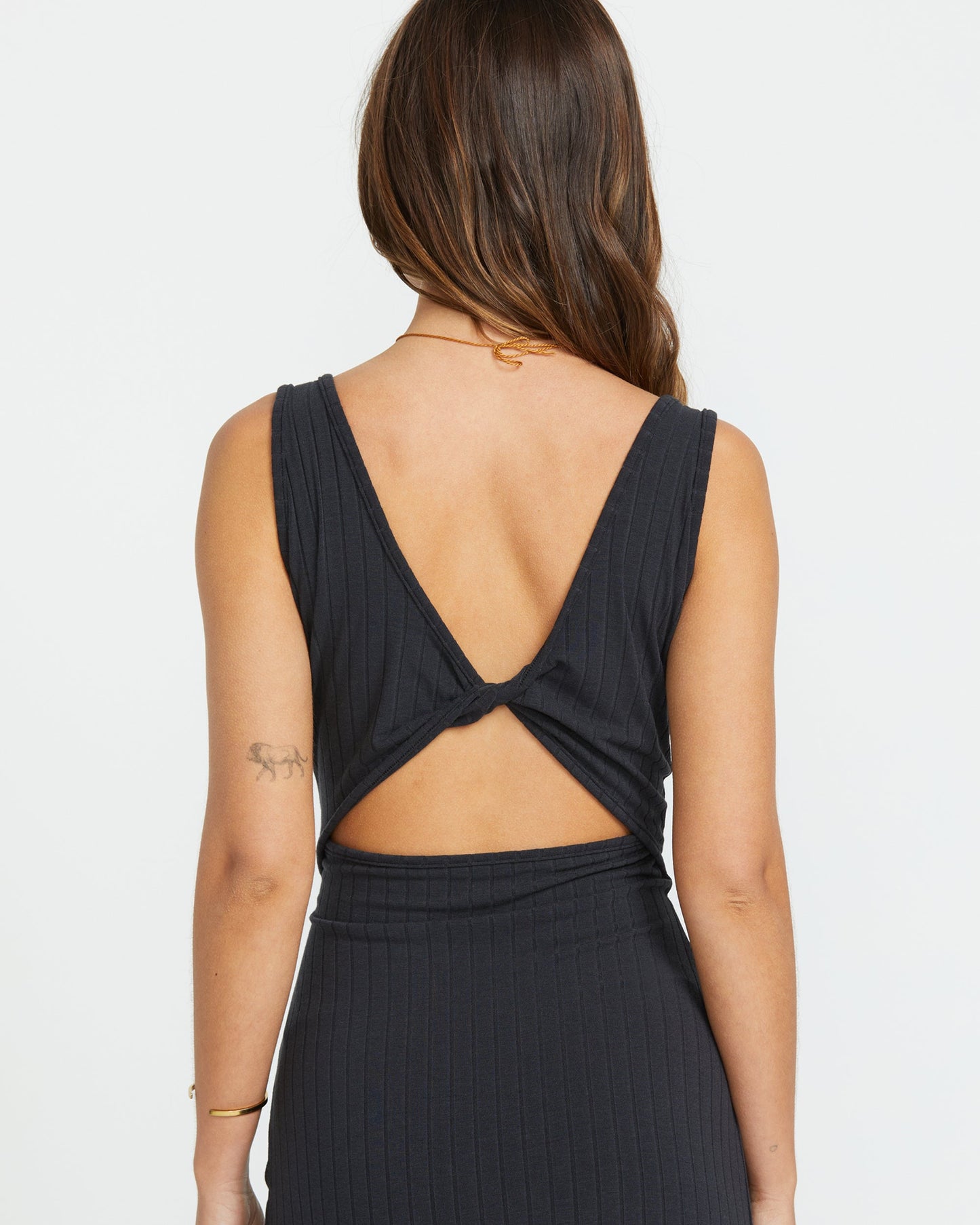 Take A Look Reversible Dress - Black Sands
