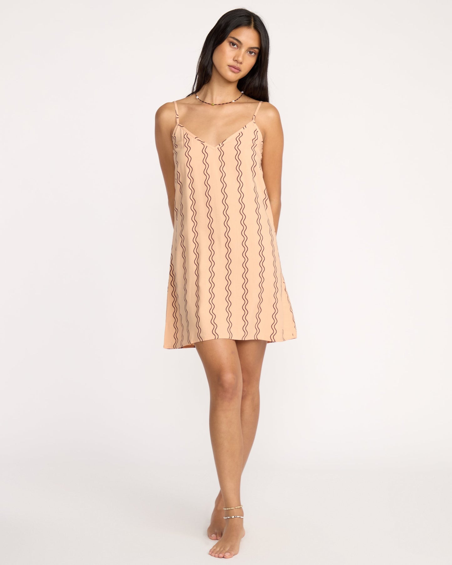 90's Babe Mini Dress - Sunstone