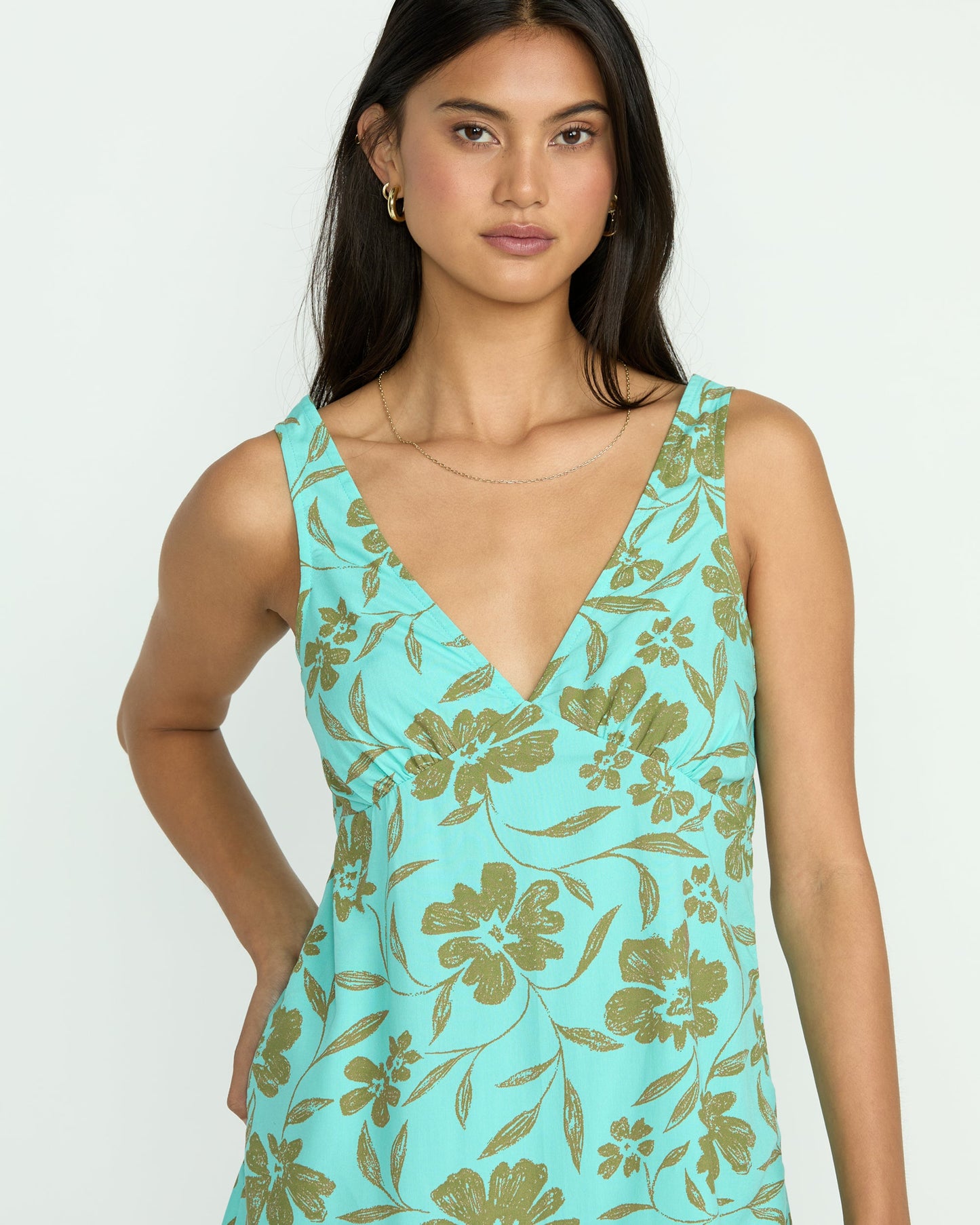 Morning Swell Mini Dress - Poolside