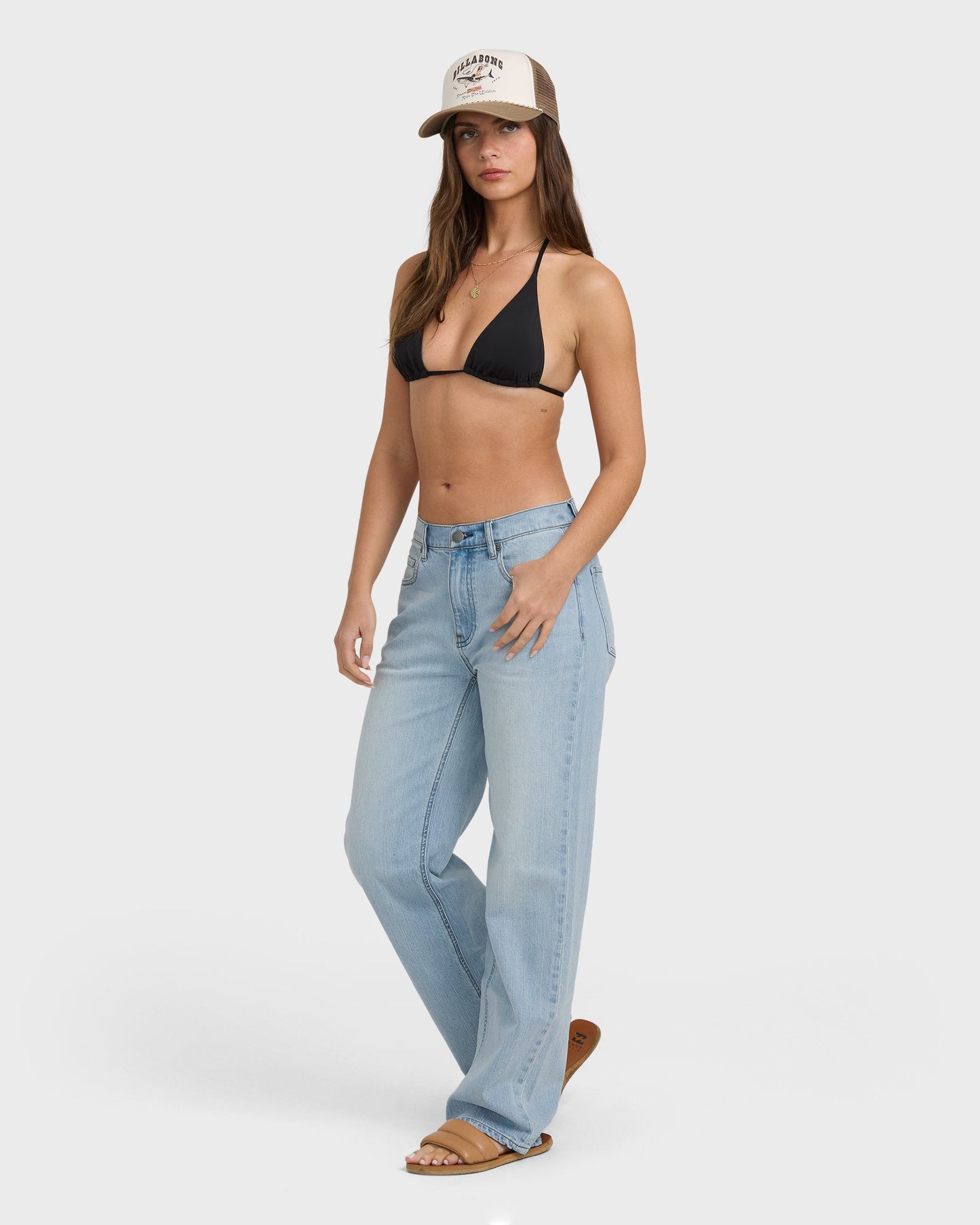 Shifter Straight Leg Pants - Blue Glass
