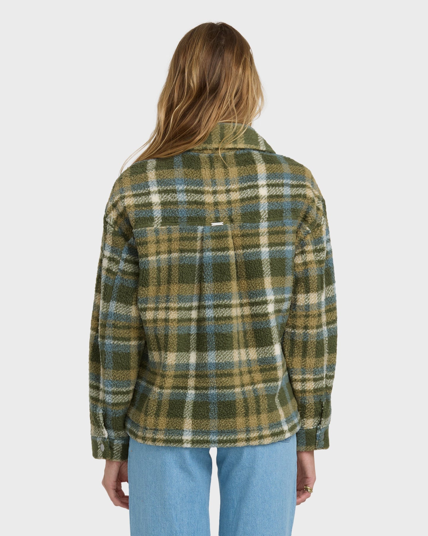 Sundown Sherpa Shacket - Canteen