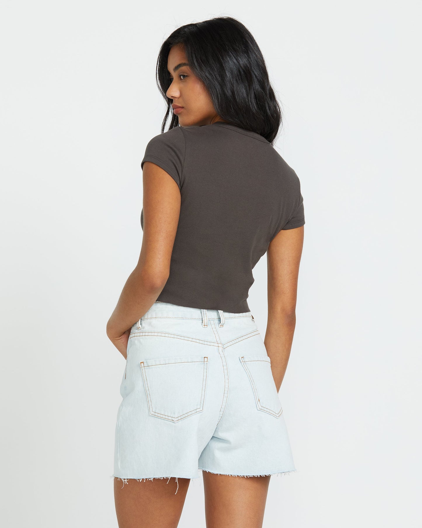 Goes Around Tee - Off Black