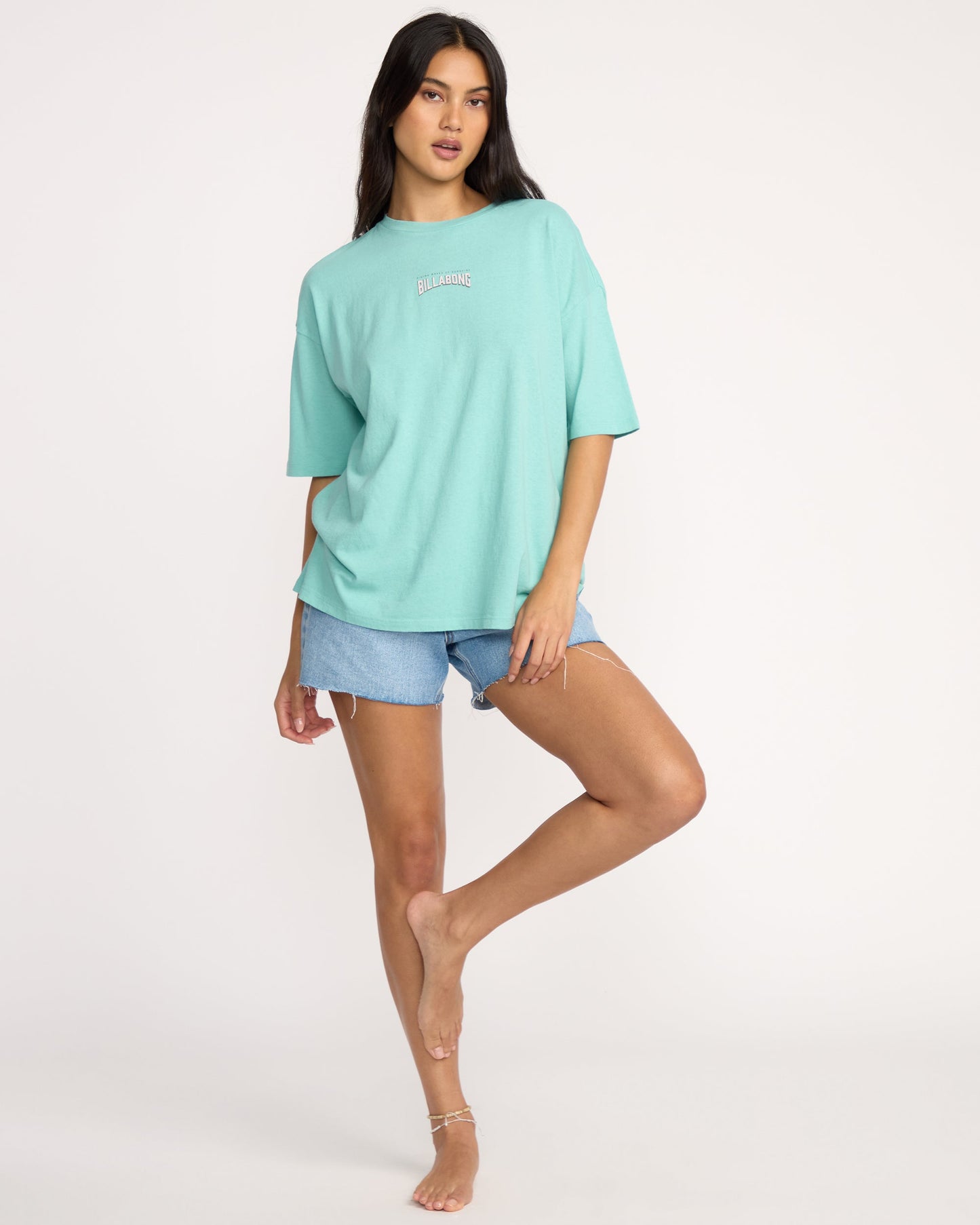 Reach For Sunshine T-Shirt - Misty Blue