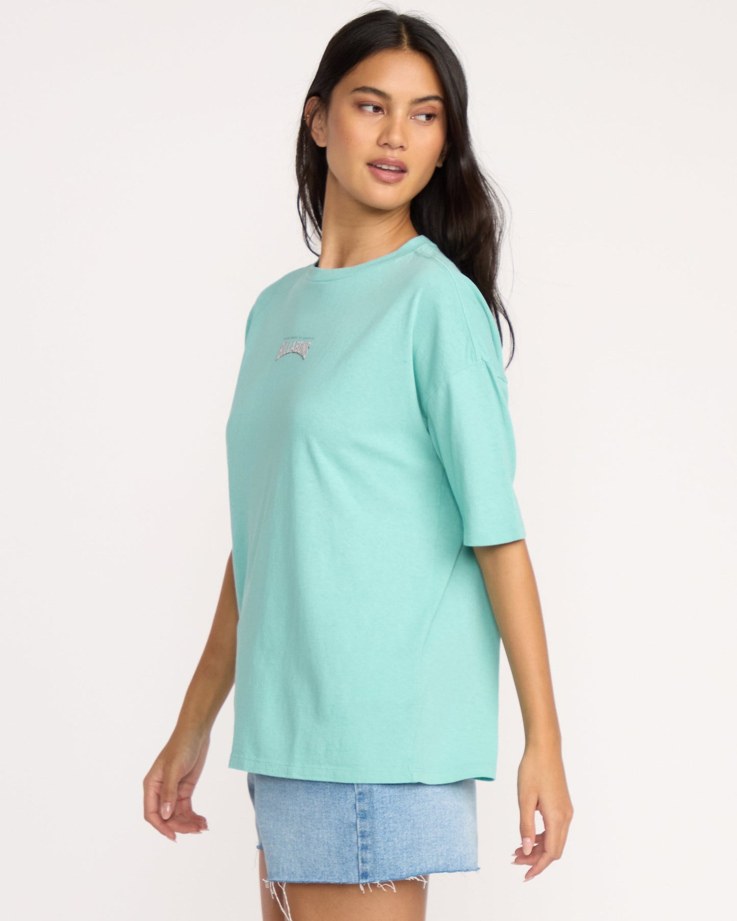 Reach For Sunshine T-Shirt - Misty Blue