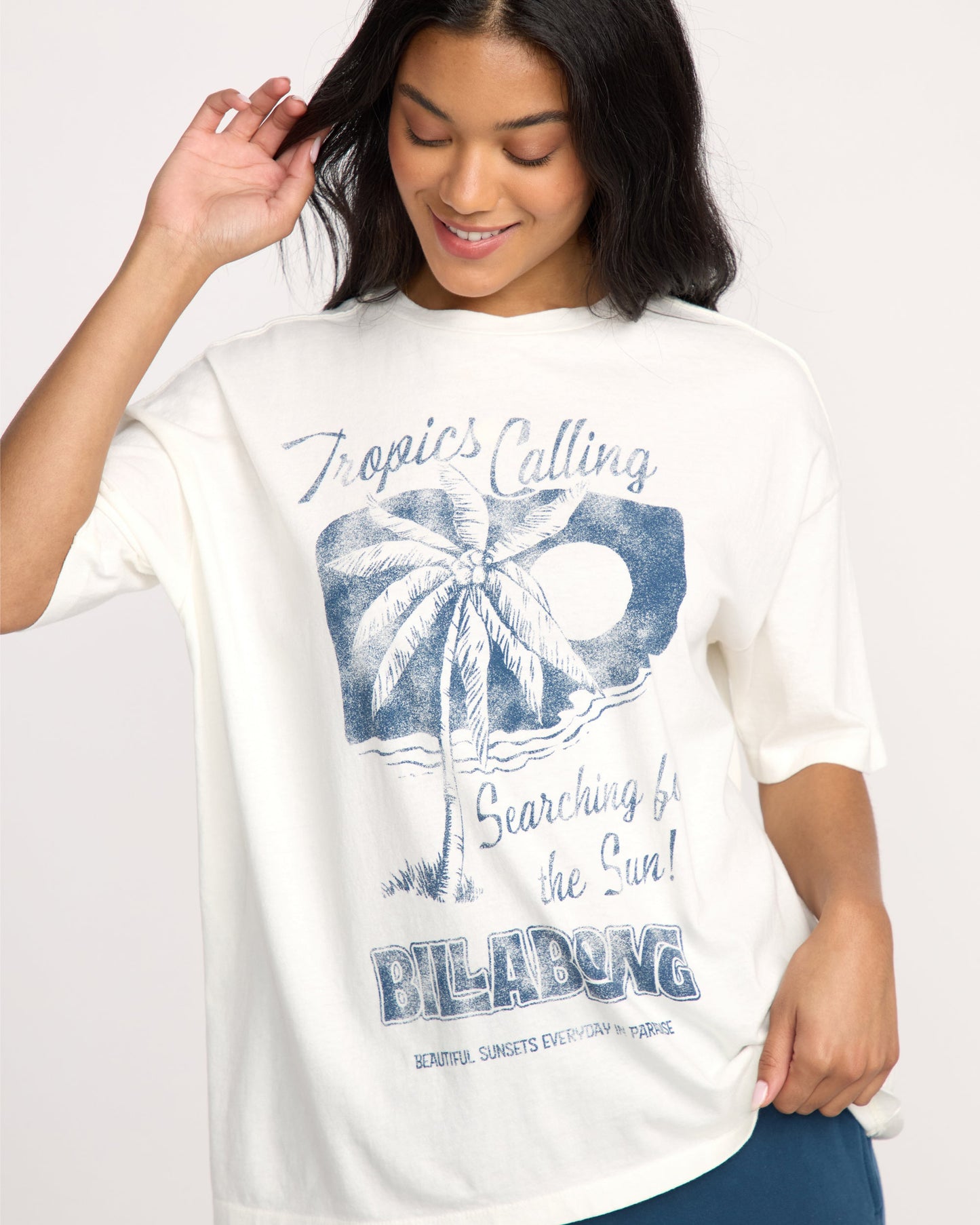 This Sunny Time T-Shirt - Salt Crystal