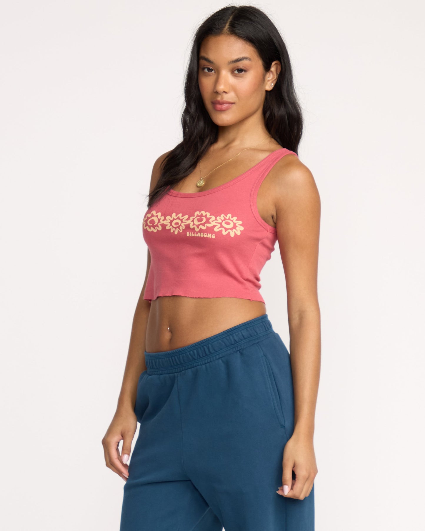 Dreams In Waves Tank - Mauve Rose