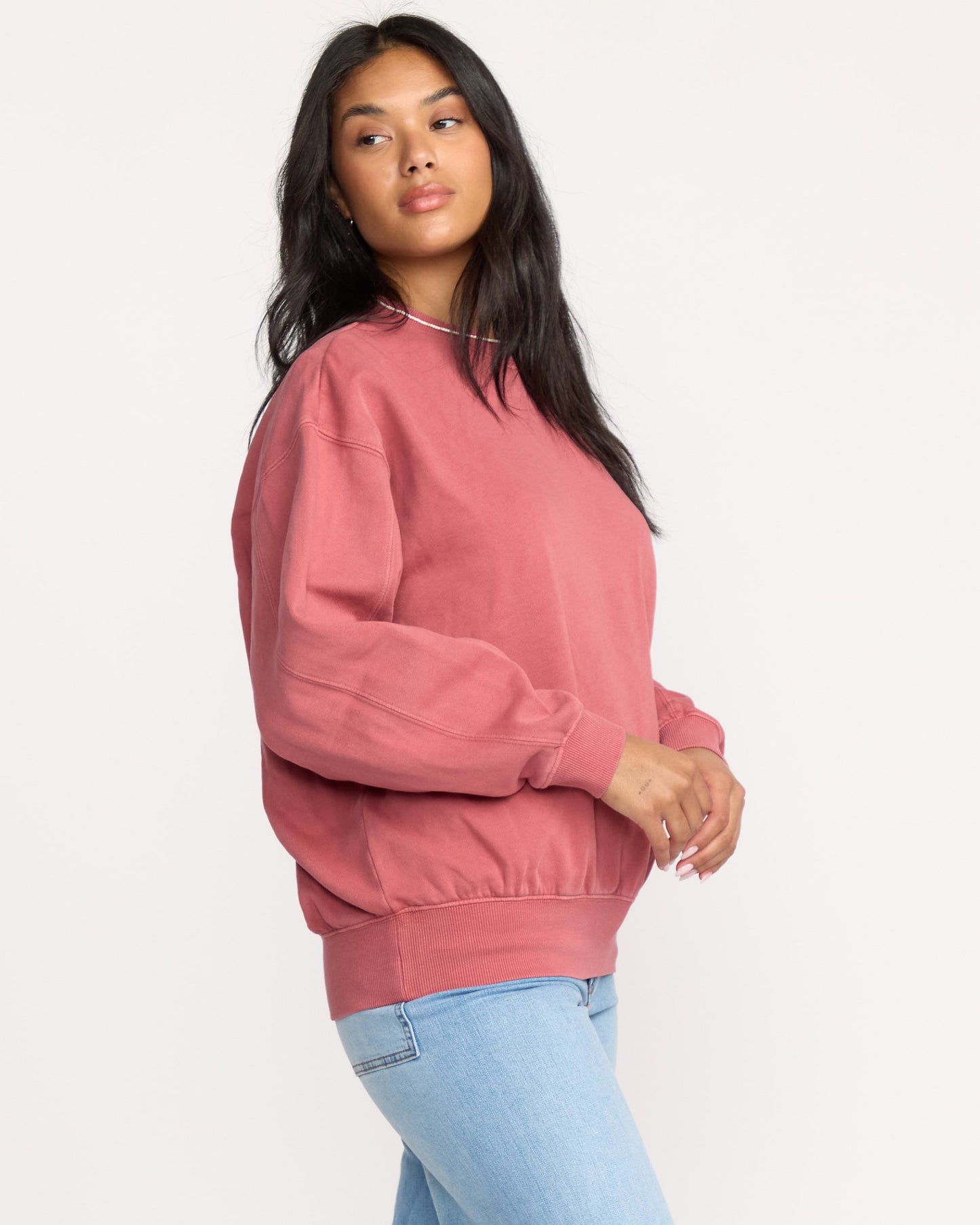 So Sunny Kendal Crewneck Sweatshirt - Wild Ginger