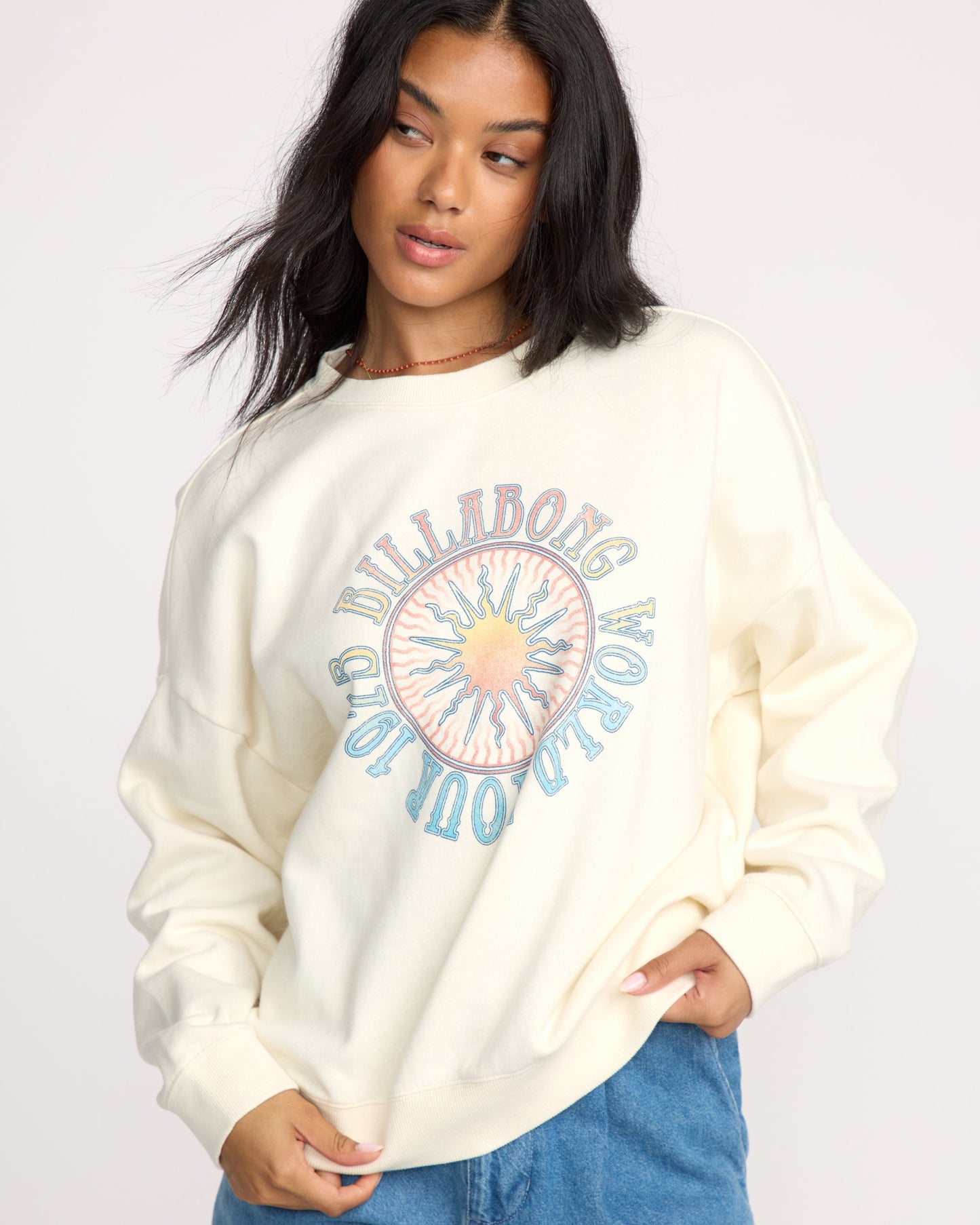Echo Crewneck Sweatshirt - Salt Crystal
