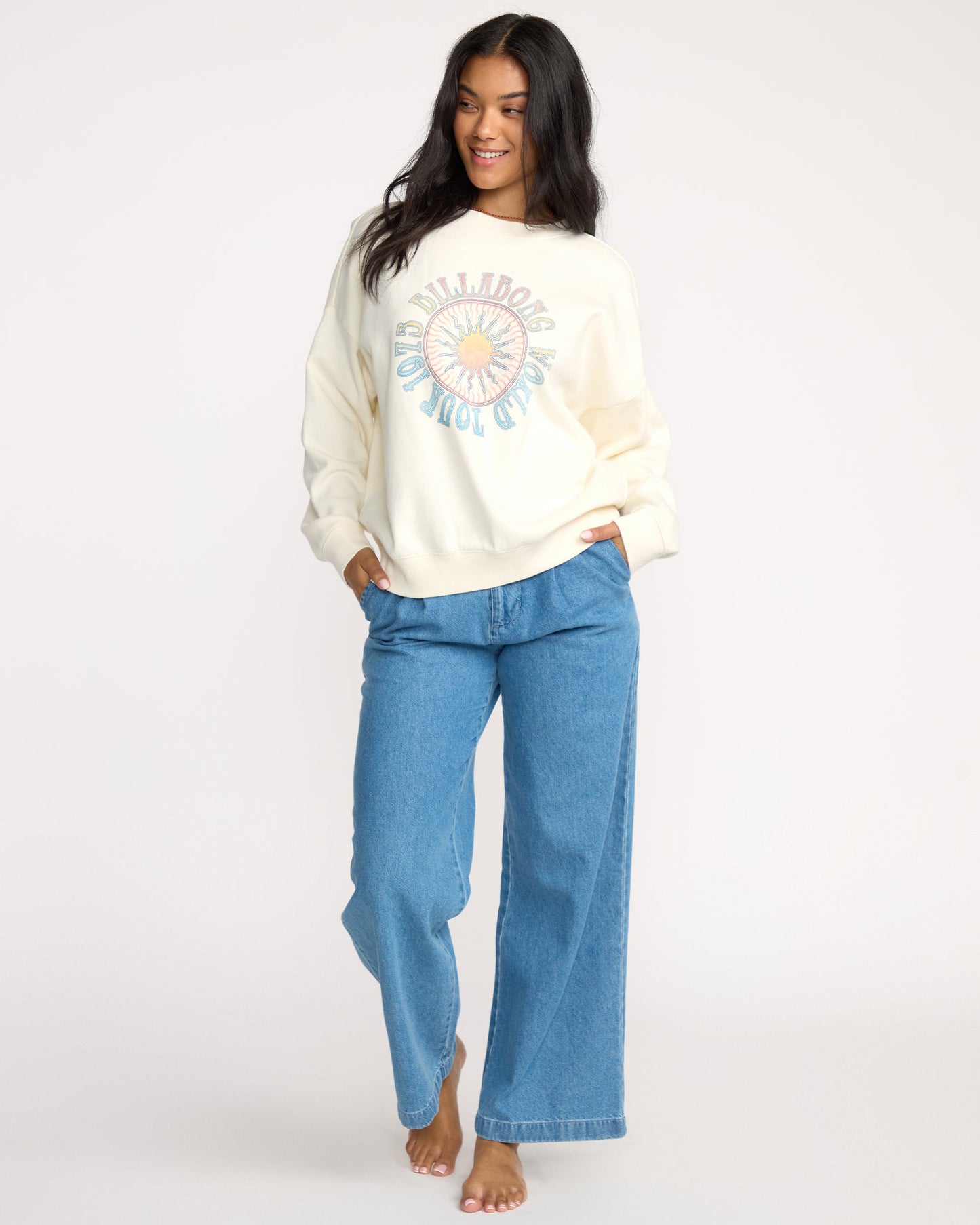Echo Crewneck Sweatshirt - Salt Crystal