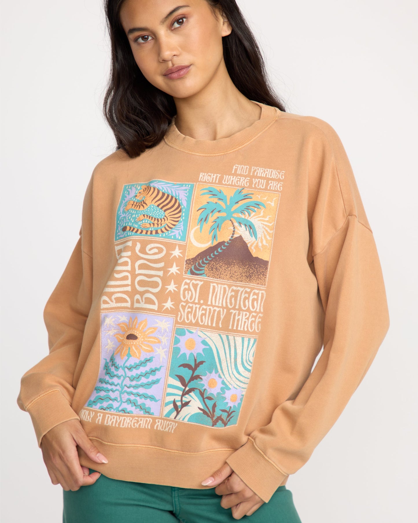Echo Crewneck Sweatshirt - Dusty Trails