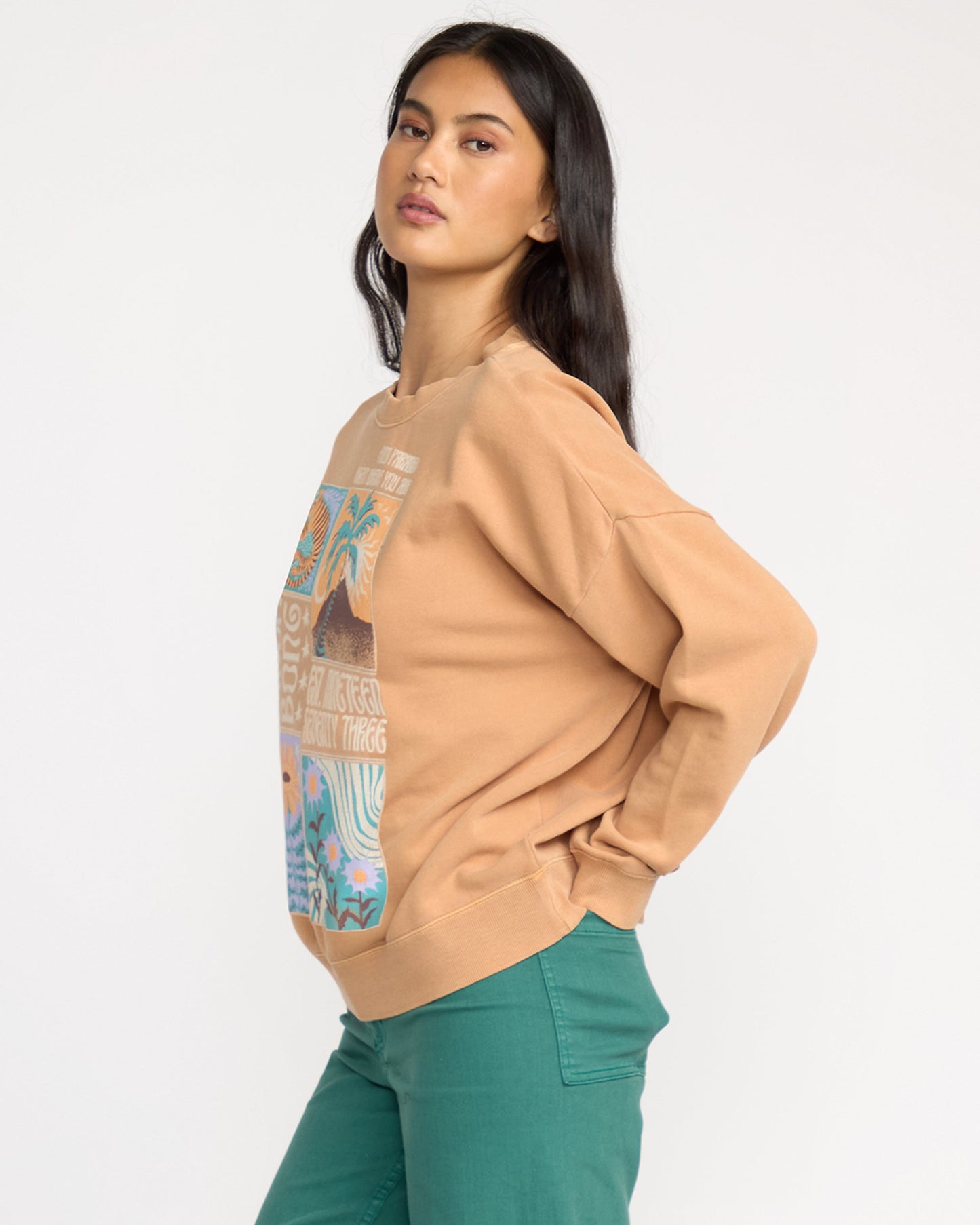 Echo Crewneck Sweatshirt - Dusty Trails