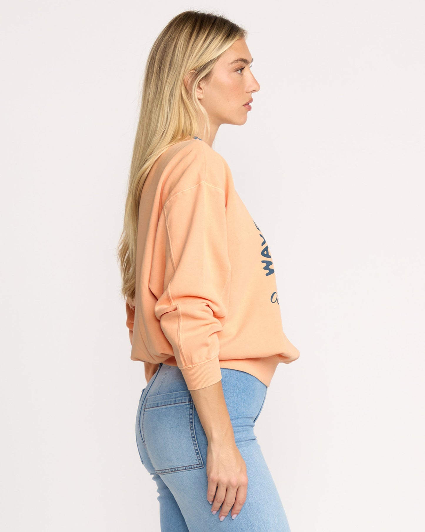 Time For Kendal Crewneck Sweatshirt - Sunstone