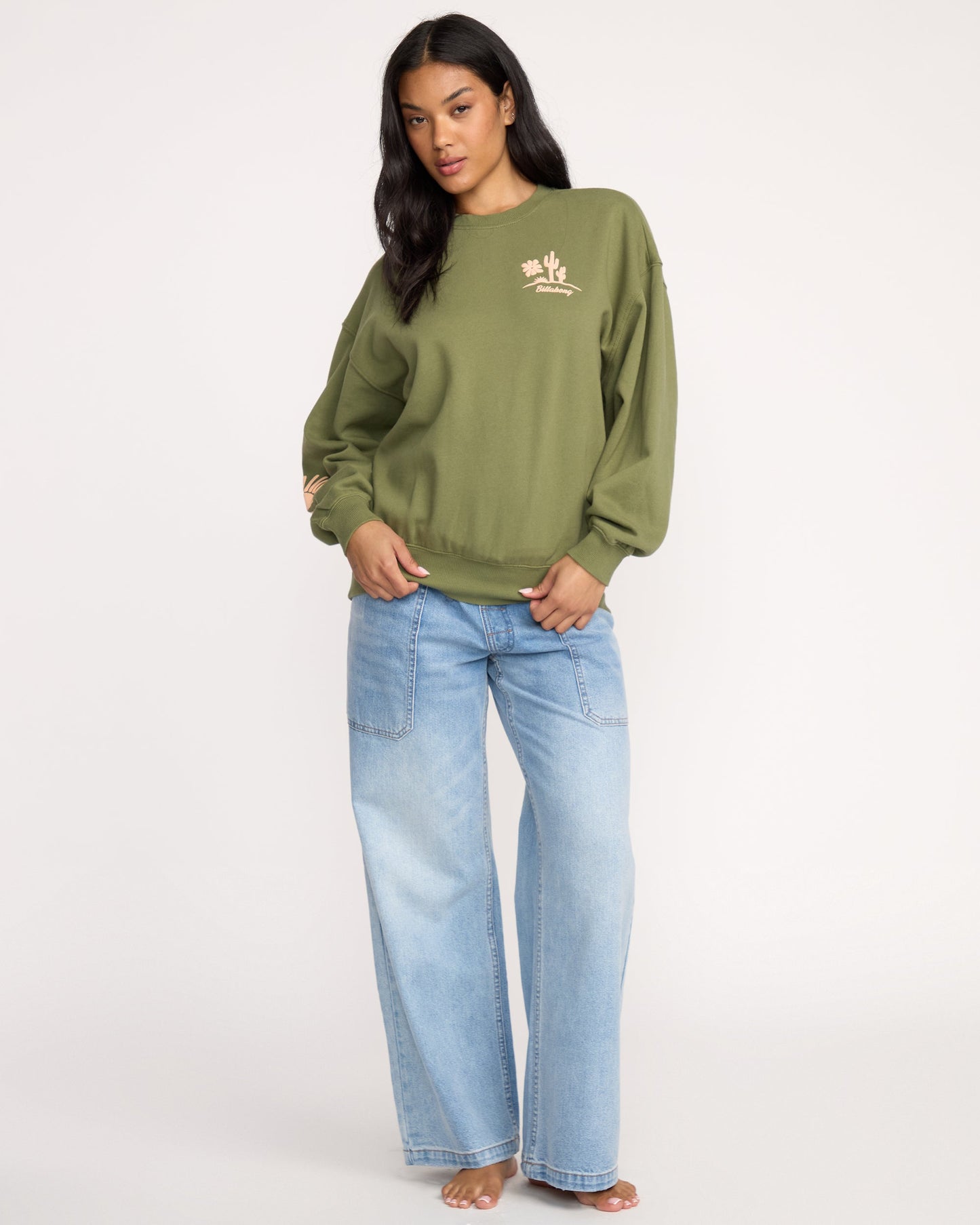 Sun Wave Livin Kendal Crewneck Sweatshirt - Luv Army