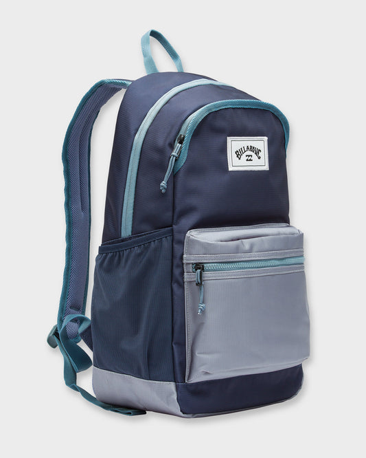 Scallop Backpack - Washed Blue