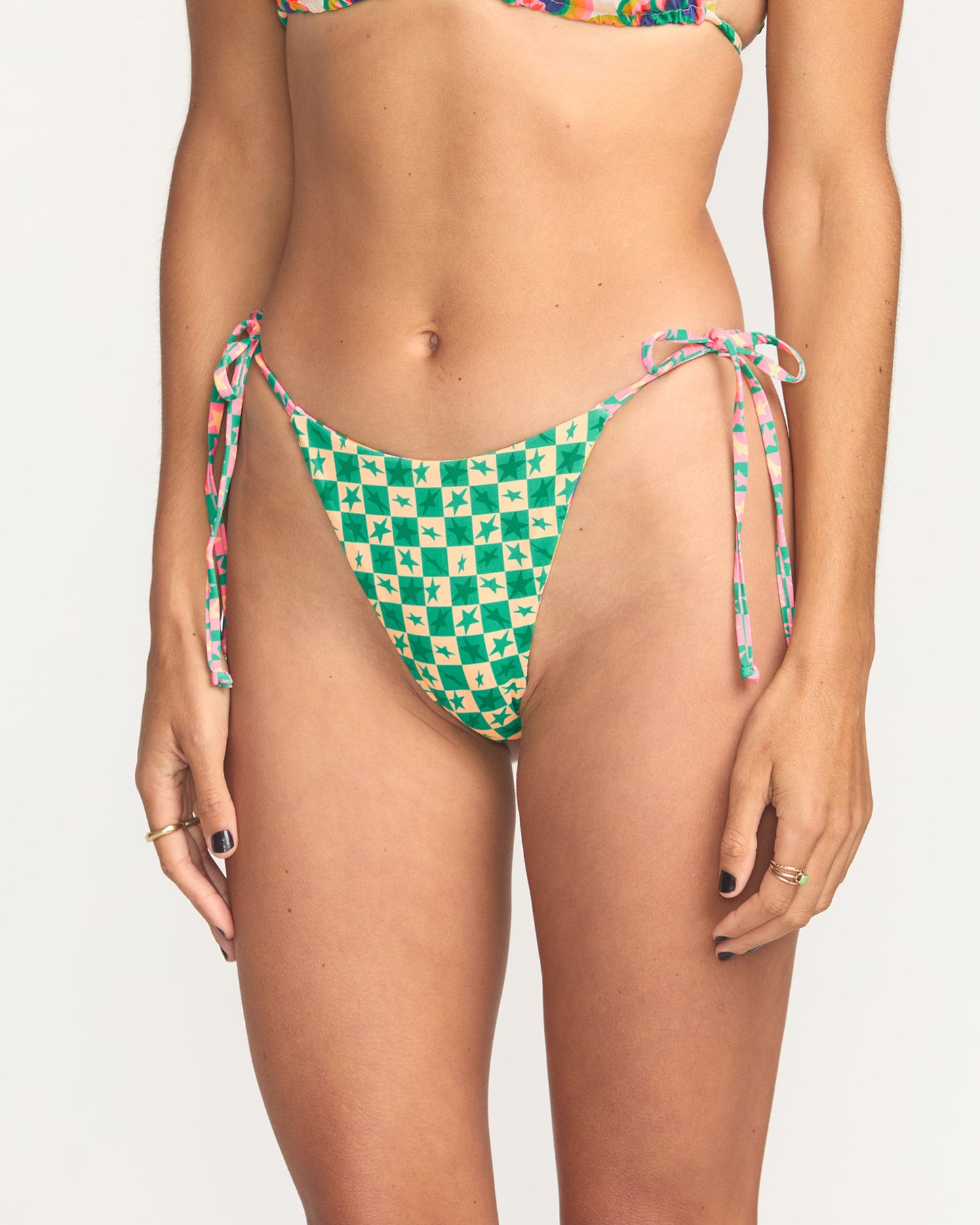Billabong x Mami Wata Reversible Tie-Side Hike Bikini Bottom - Multi