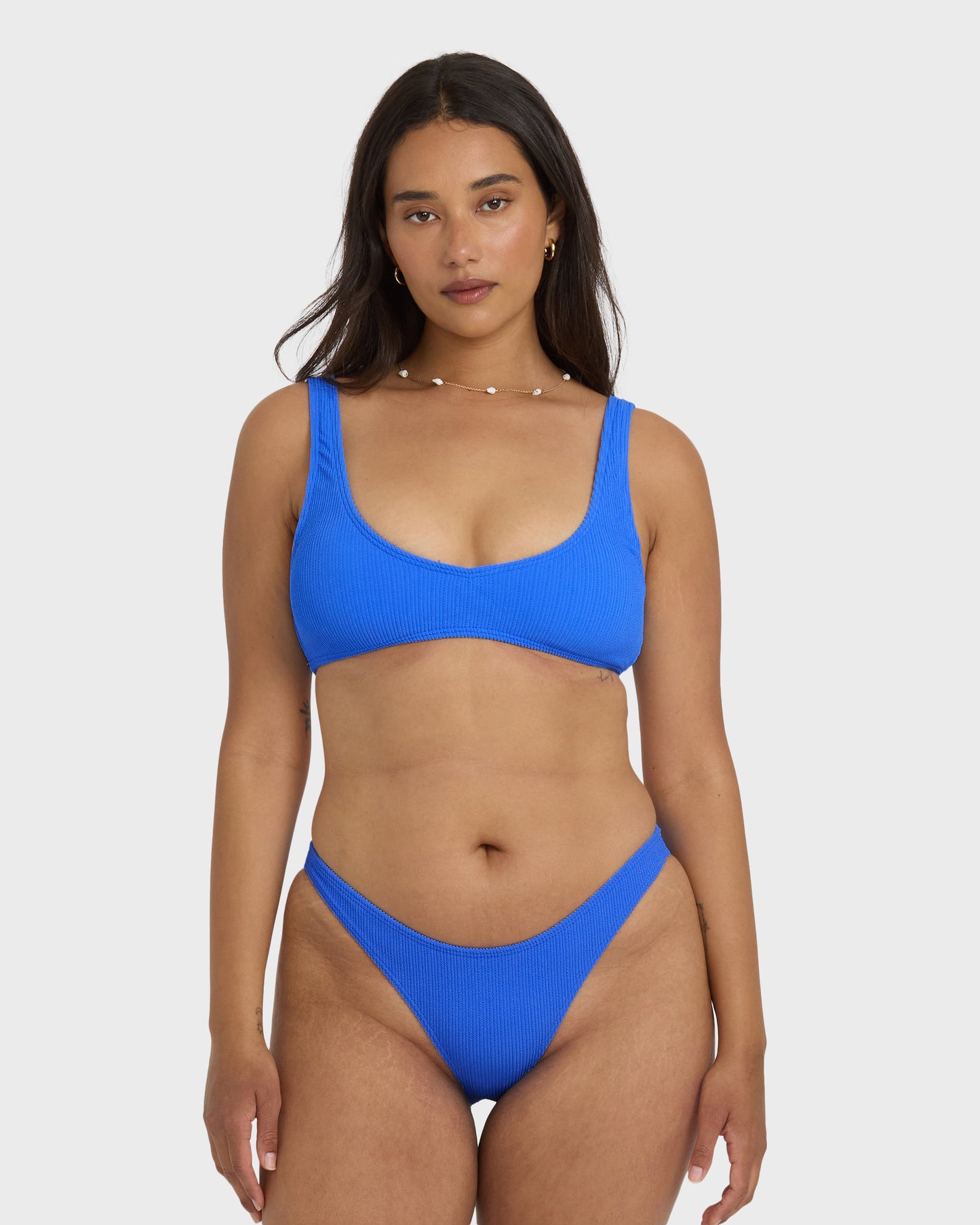 Sunrays Tropic Bikini Bottom - Tidal Blue
