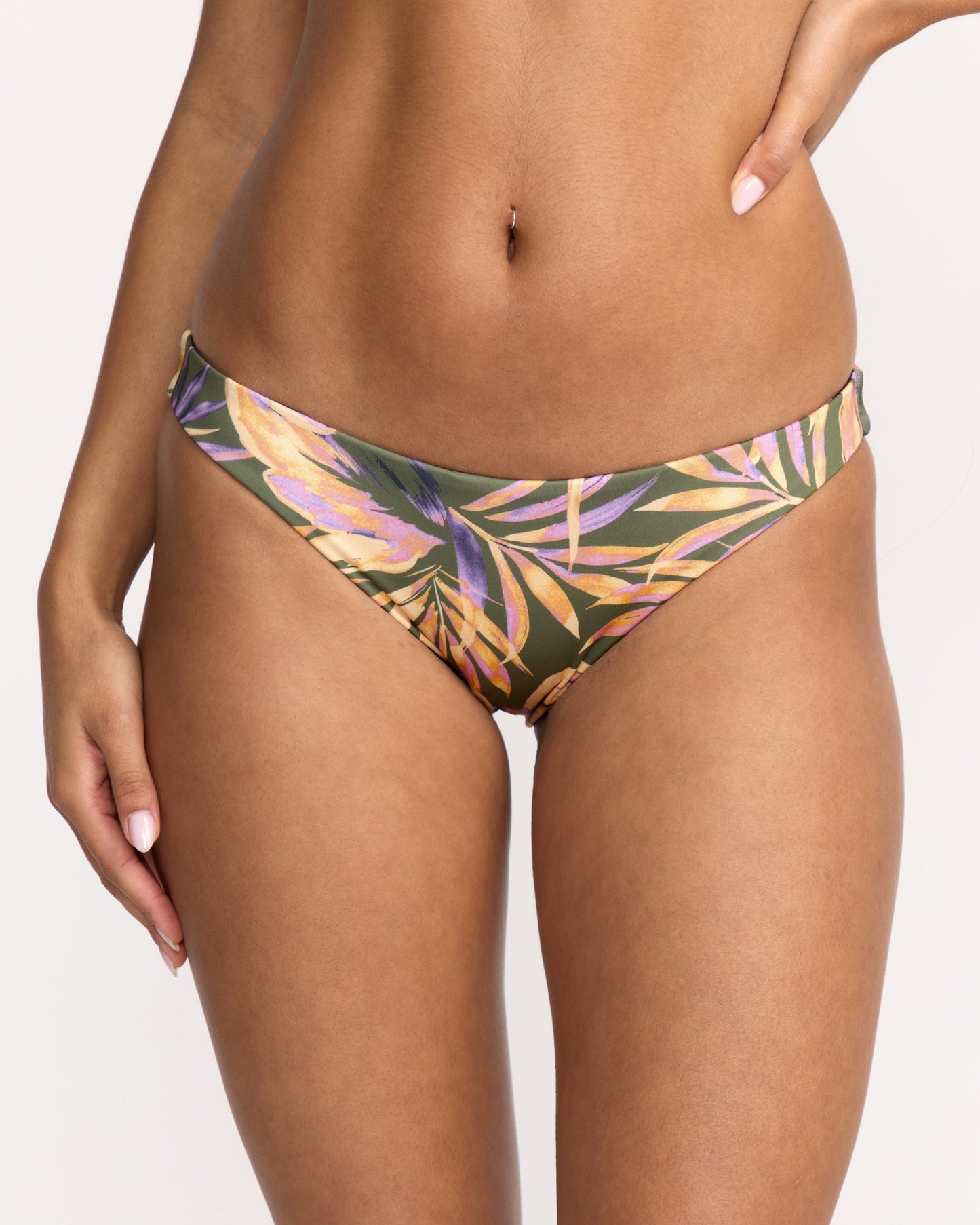 Drifting Coast Reversible Tropic Bikini Bottom - Luv Army
