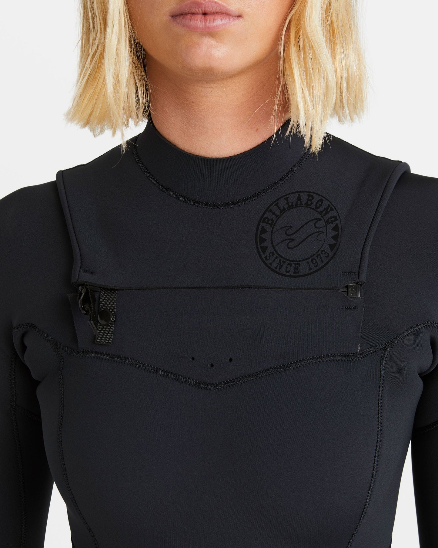 4/3mm Salty Dayz Natural Upcycler GBS Chest Zip Wetsuit - Black