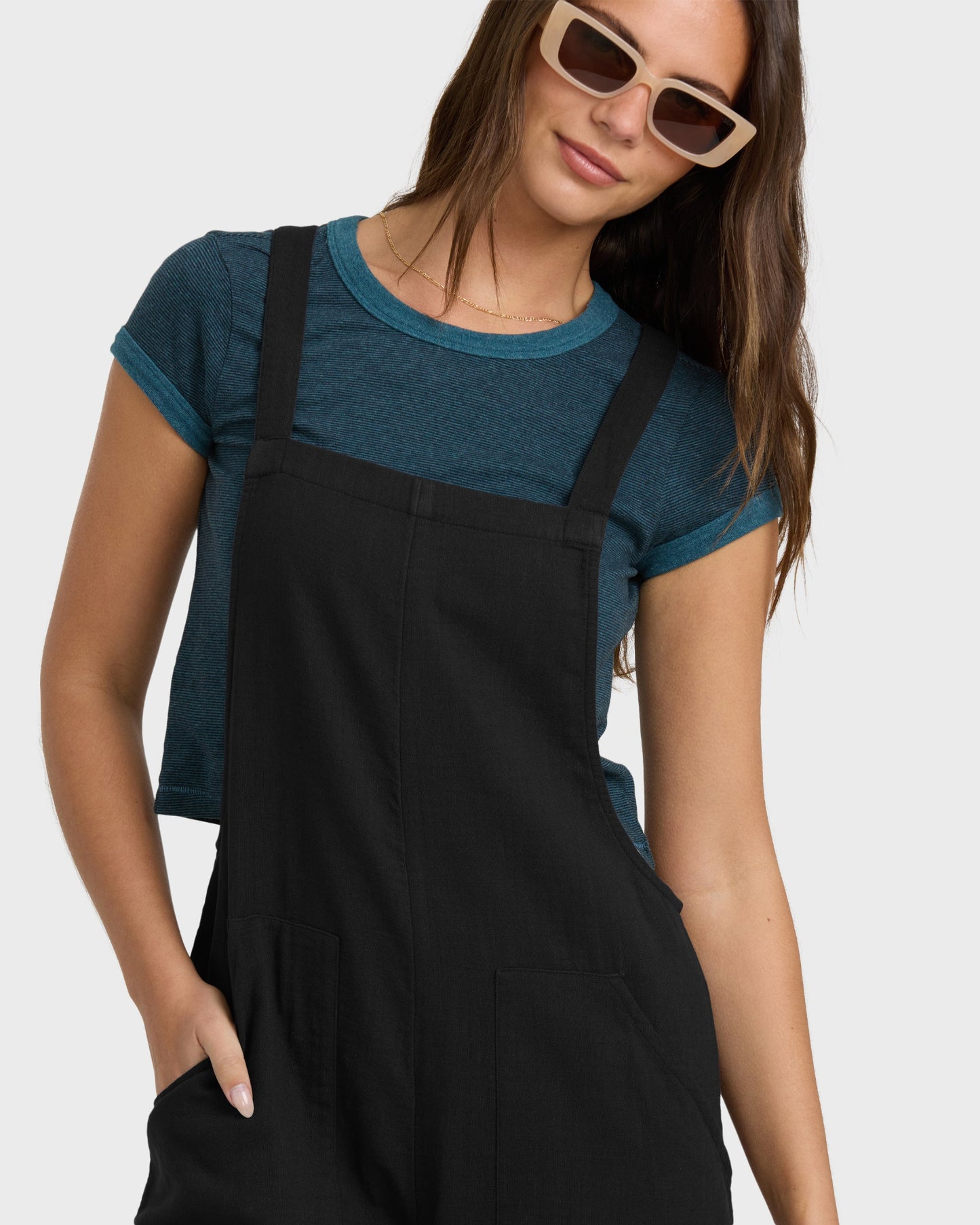 Pacific Time Jumpsuit - Black Sands