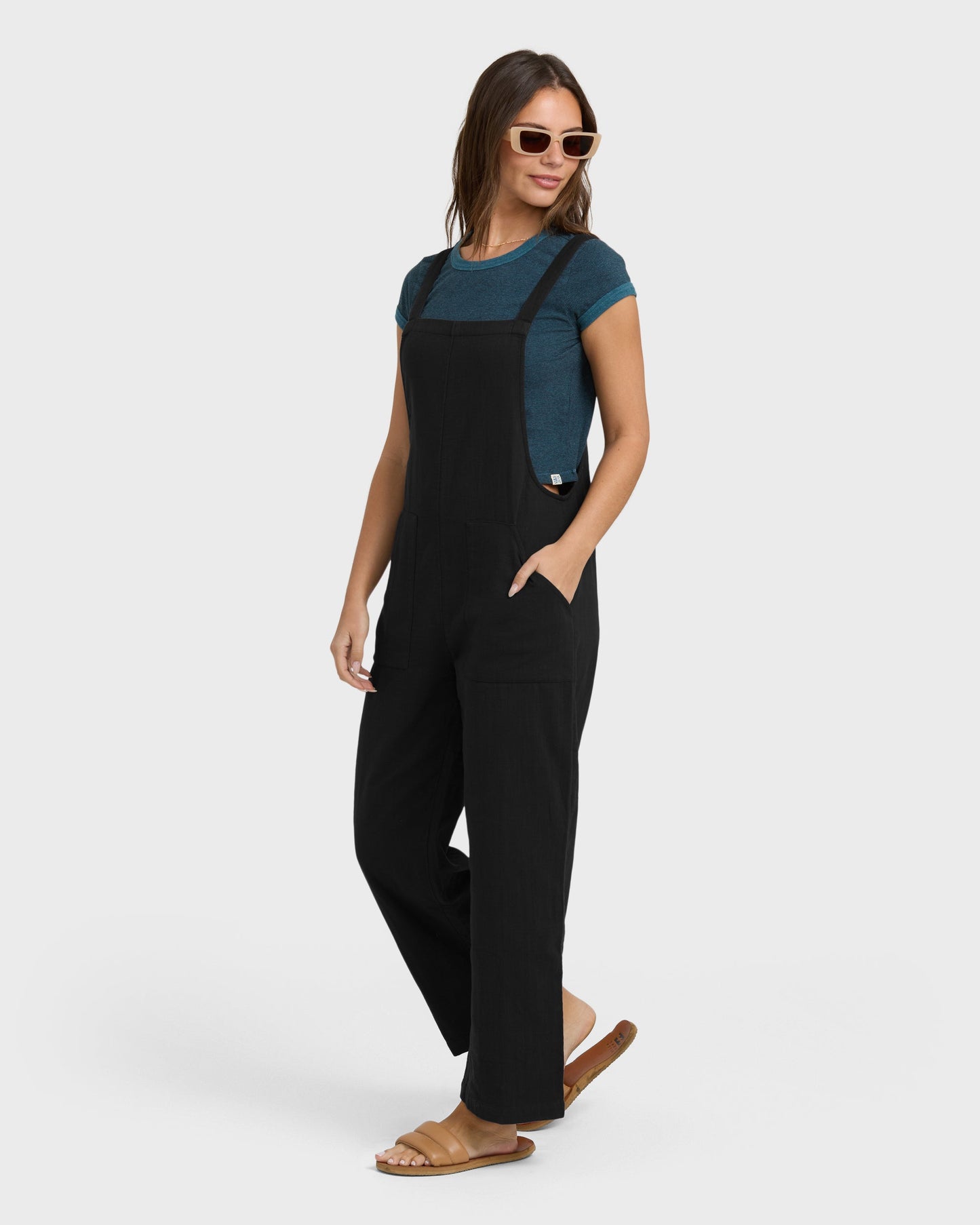 Pacific Time Jumpsuit - Black Sands