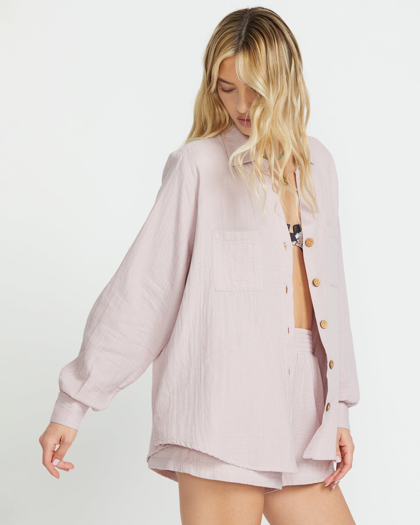 Sweet Swell Long Sleeve Shirt - Haze