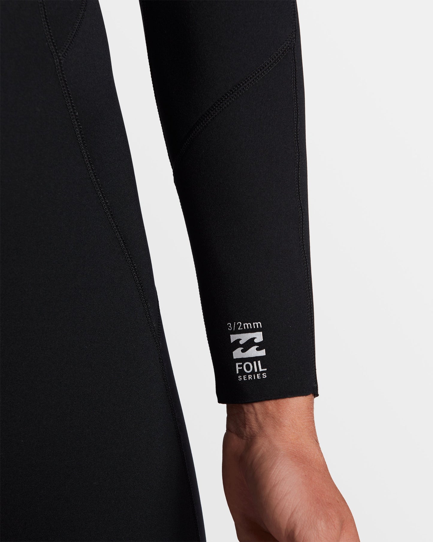 4/3mm Foil GBS Back Zip Wetsuit - Black