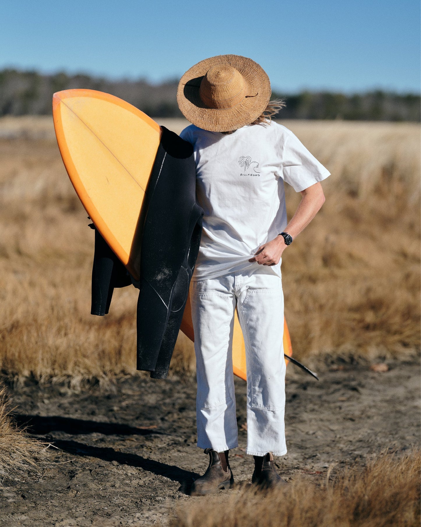 Scenes Regular Short Sleeve T-Shirt - Off White
