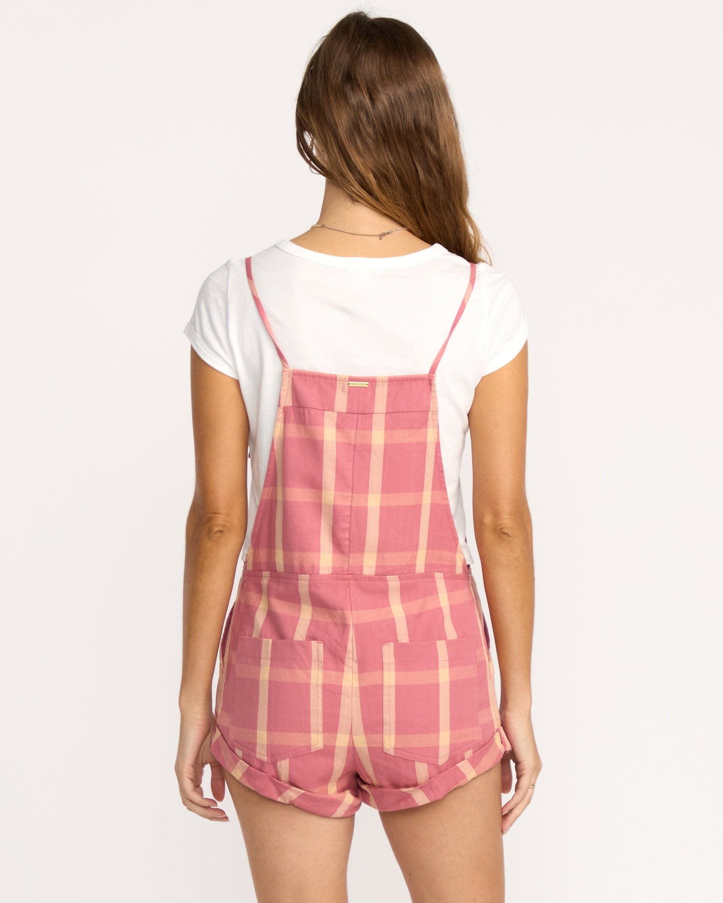 Wild Pursuit Romper - Plaid