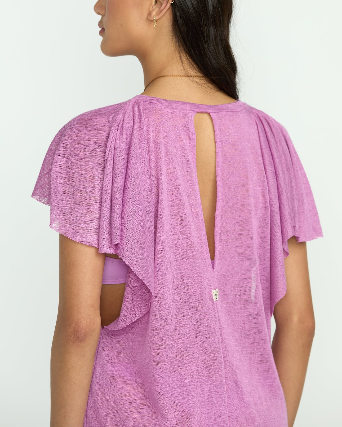 Out For Waves Coverup Dress - Bright Rose