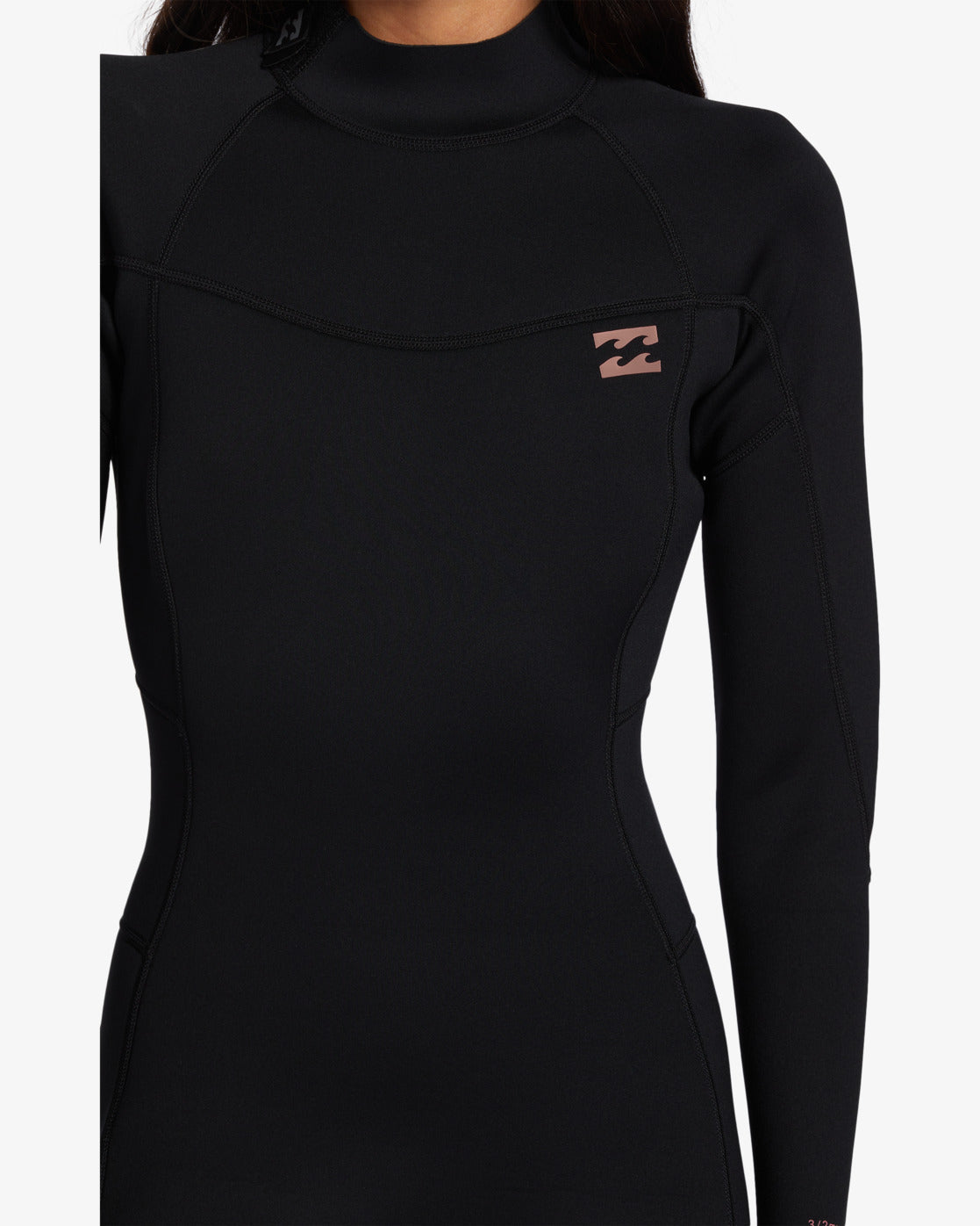 3/2mm Foil GBS Back Zip Wetsuit - Black