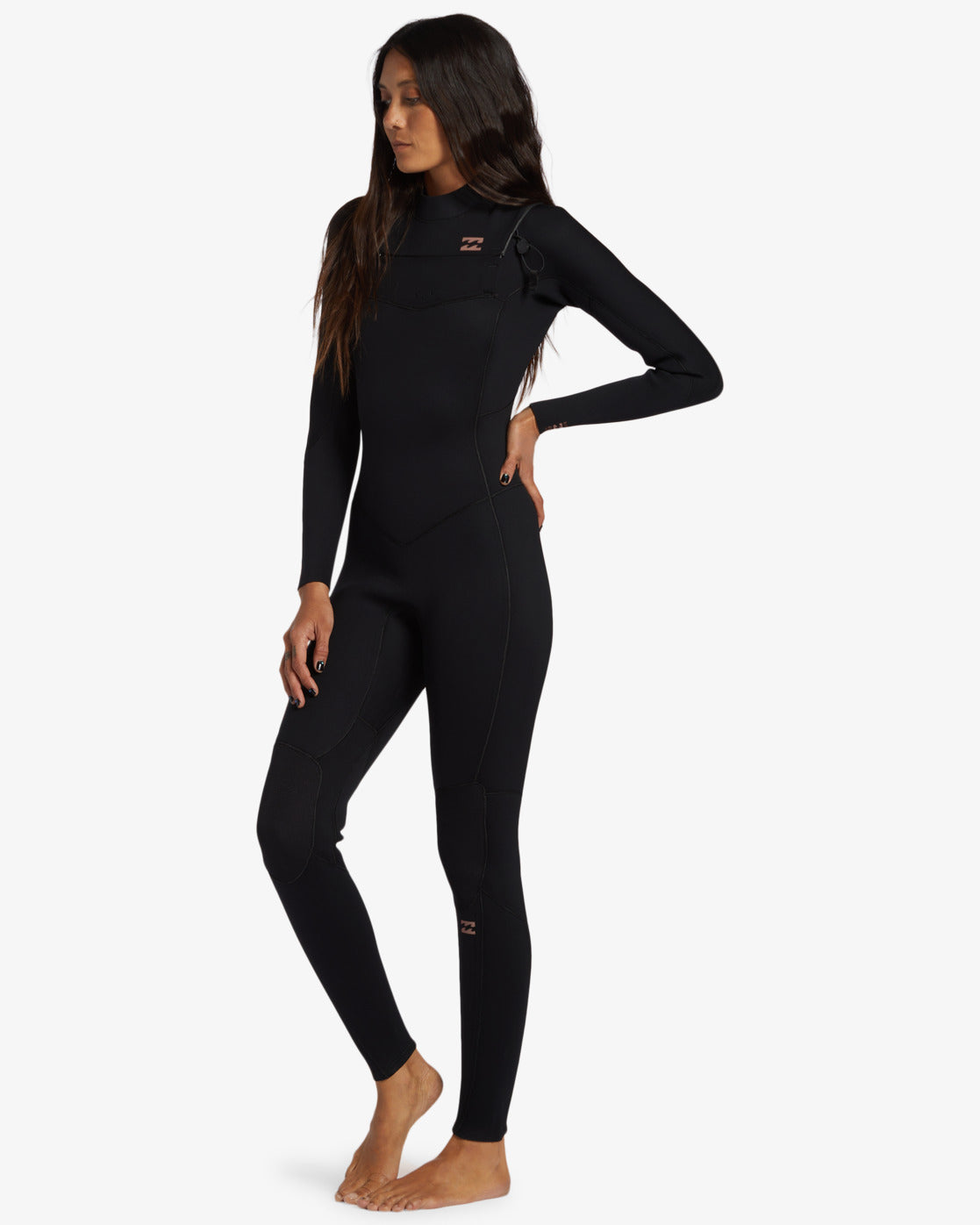 3/2mm Foil GBS Chest Zip Wetsuit - Black