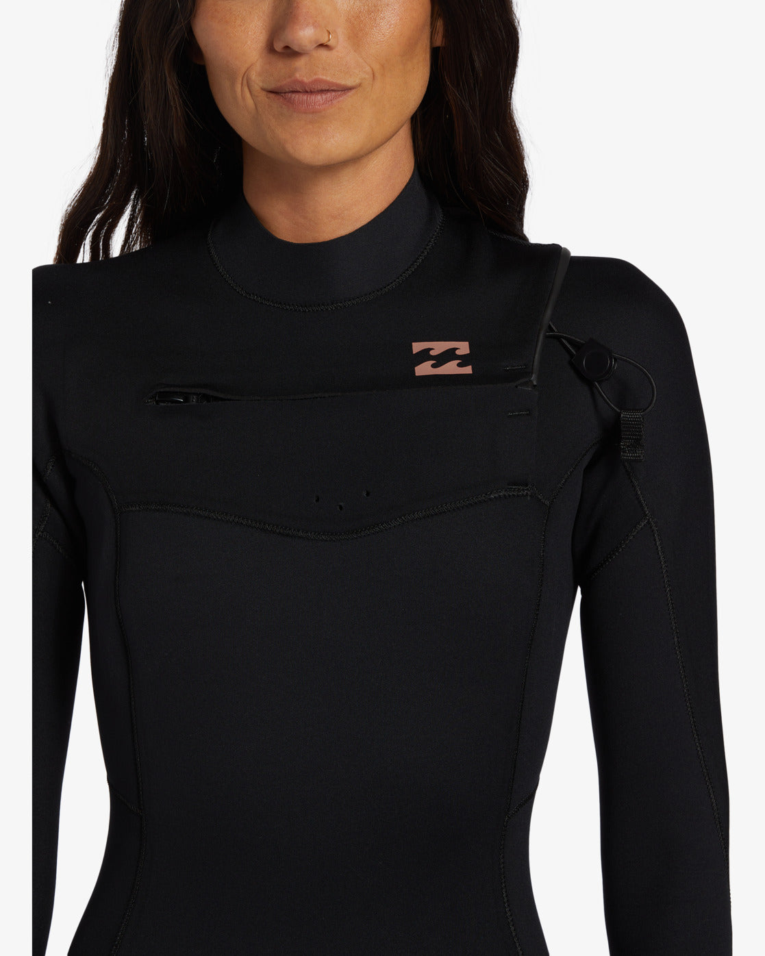 4/3mm Foil GBS Chest Zip Wetsuit - Black