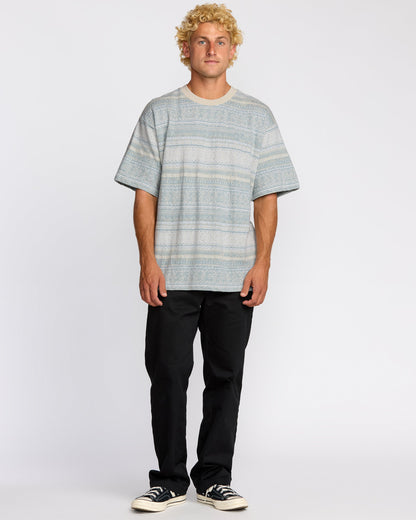 Sunshines Garage Short Sleeve T-Shirt - Stone Blue