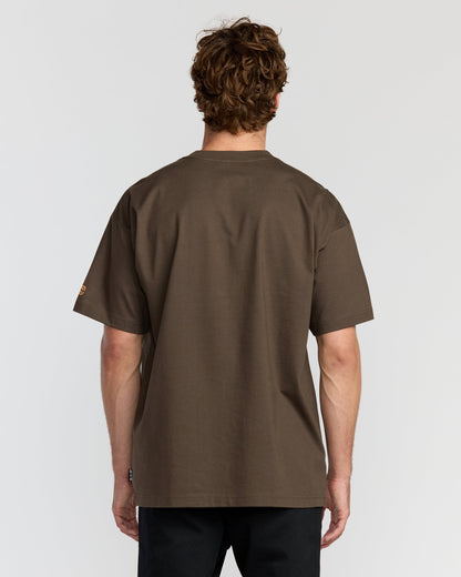 Spec 73 Legacy Short Sleeve T-Shirt - Dark Brown