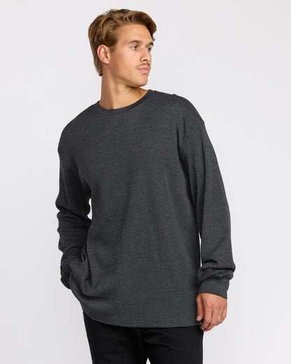 Essential Thermal Top - Black Heather