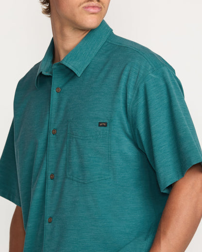 Surftrek Transit Short Sleeve Shirt - Marine