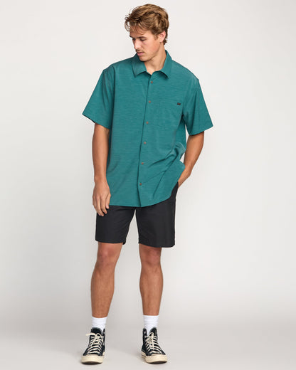 Surftrek Transit Short Sleeve Shirt - Marine