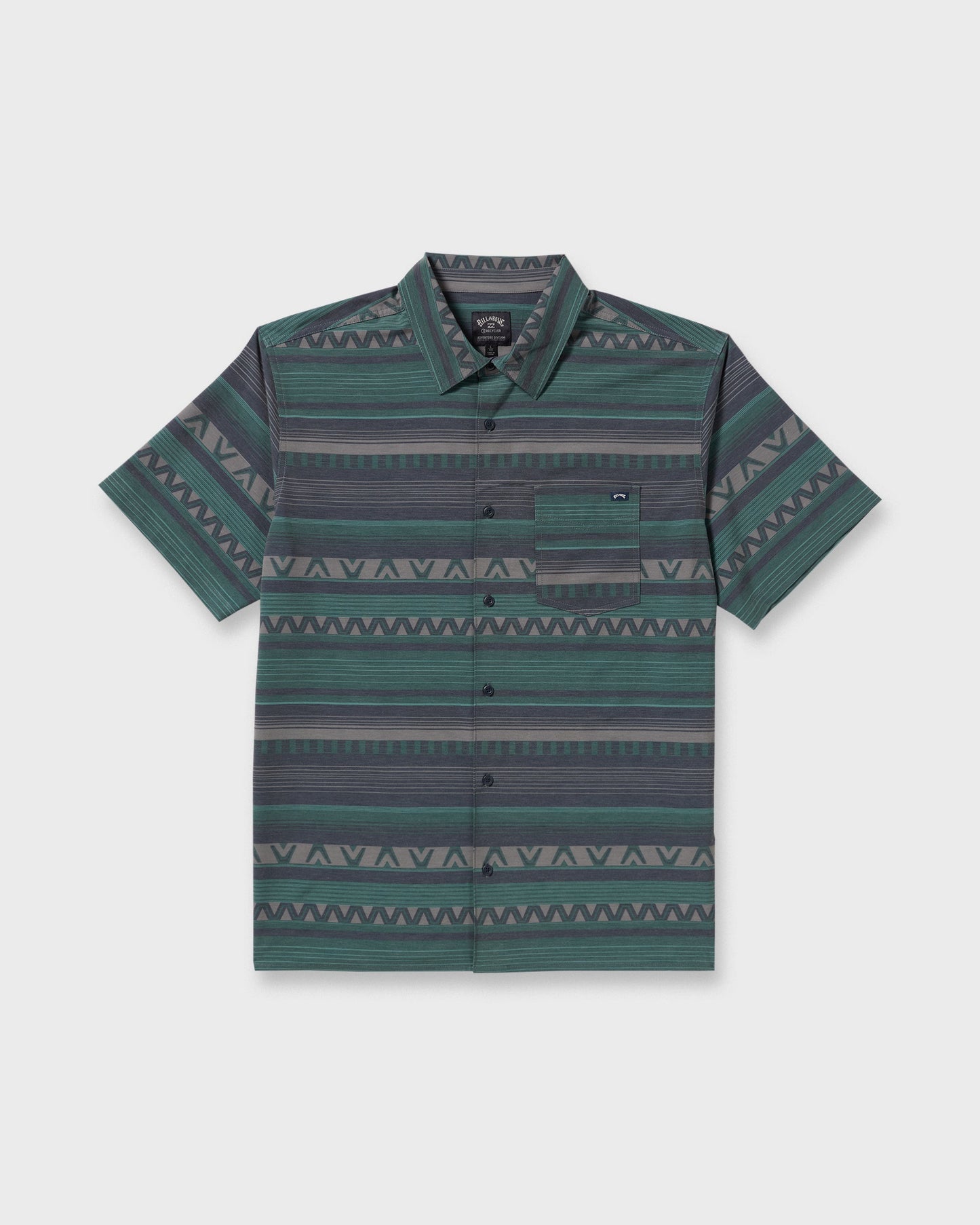 Surftrek Transit Short Sleeve Shirt - Navy