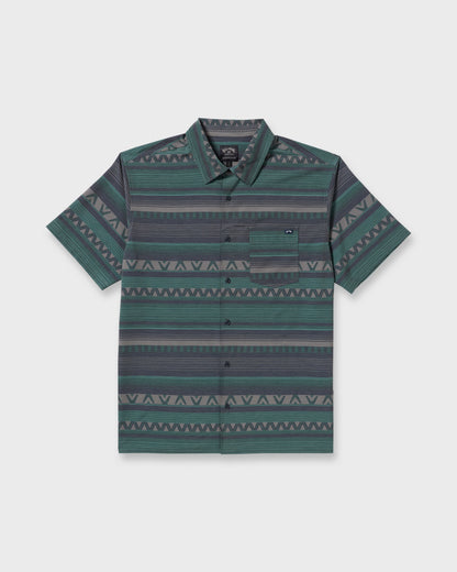 Surftrek Transit Short Sleeve Shirt - Navy