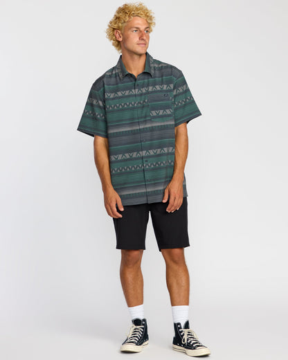 Surftrek Transit Short Sleeve Shirt - Navy