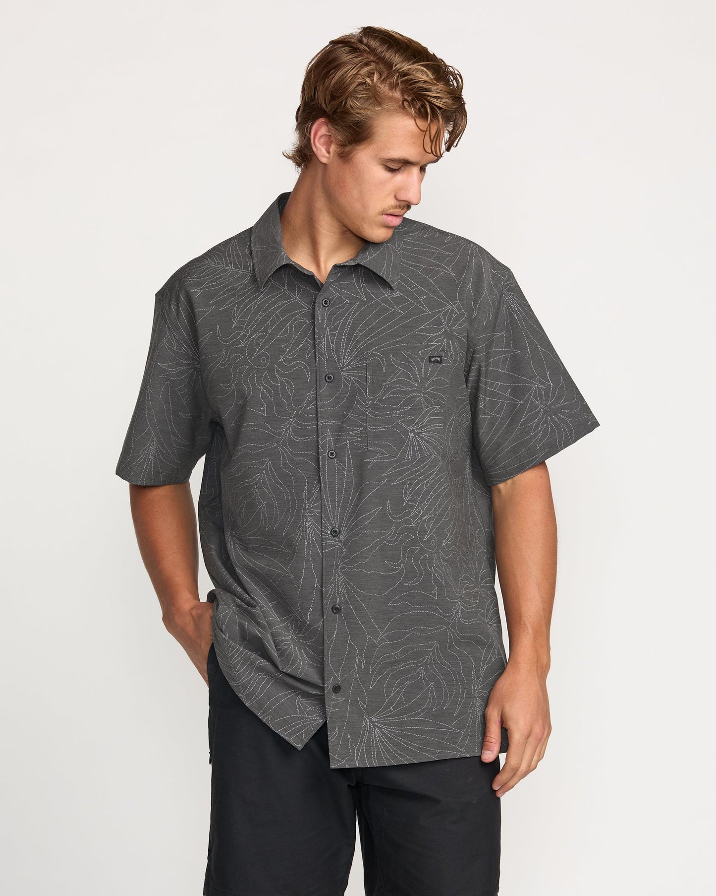 Surftrek Transit Short Sleeve Shirt - Raven