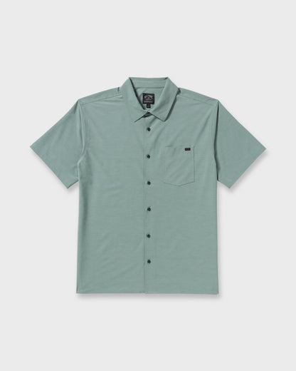Surftrek Transit Short Sleeve Shirt - Sea Blue