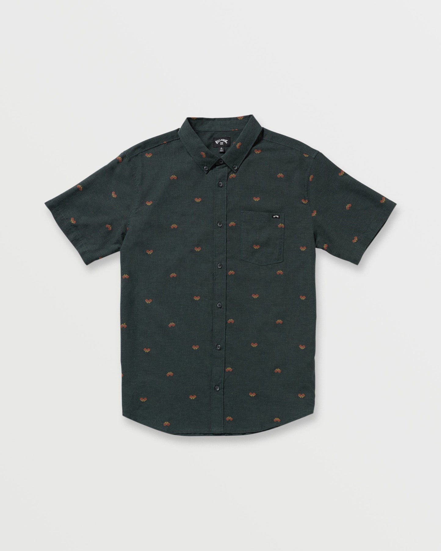 All Day Jacquard Short Sleeve Shirt - Stealth