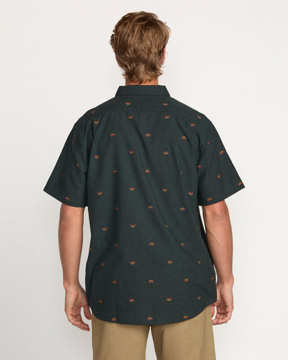All Day Jacquard Short Sleeve Shirt - Stealth