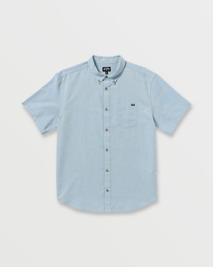All Day Short Sleeve Shirt - Powder Blue