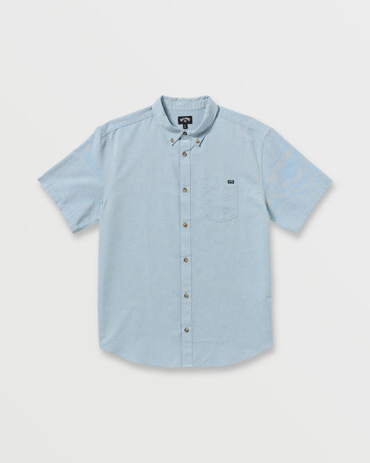 All Day Short Sleeve Shirt - Powder Blue