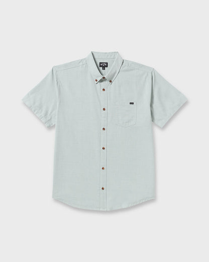 All Day Short Sleeve Shirt - Sage Green