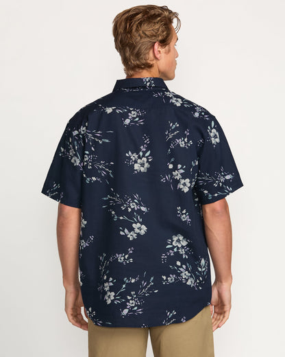 Sundays Short Sleeve Shirt - Dark Navy