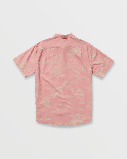 Sundays Short Sleeve Shirt - Dust Red
